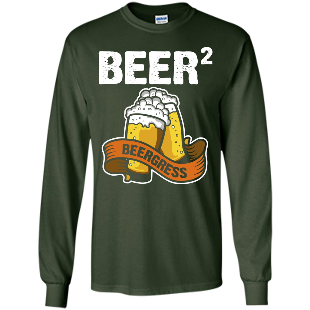 Beer T-shirt Beergress Forest Green