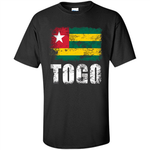 Togo Flag T-Shirt Togolese Republic T-shirt