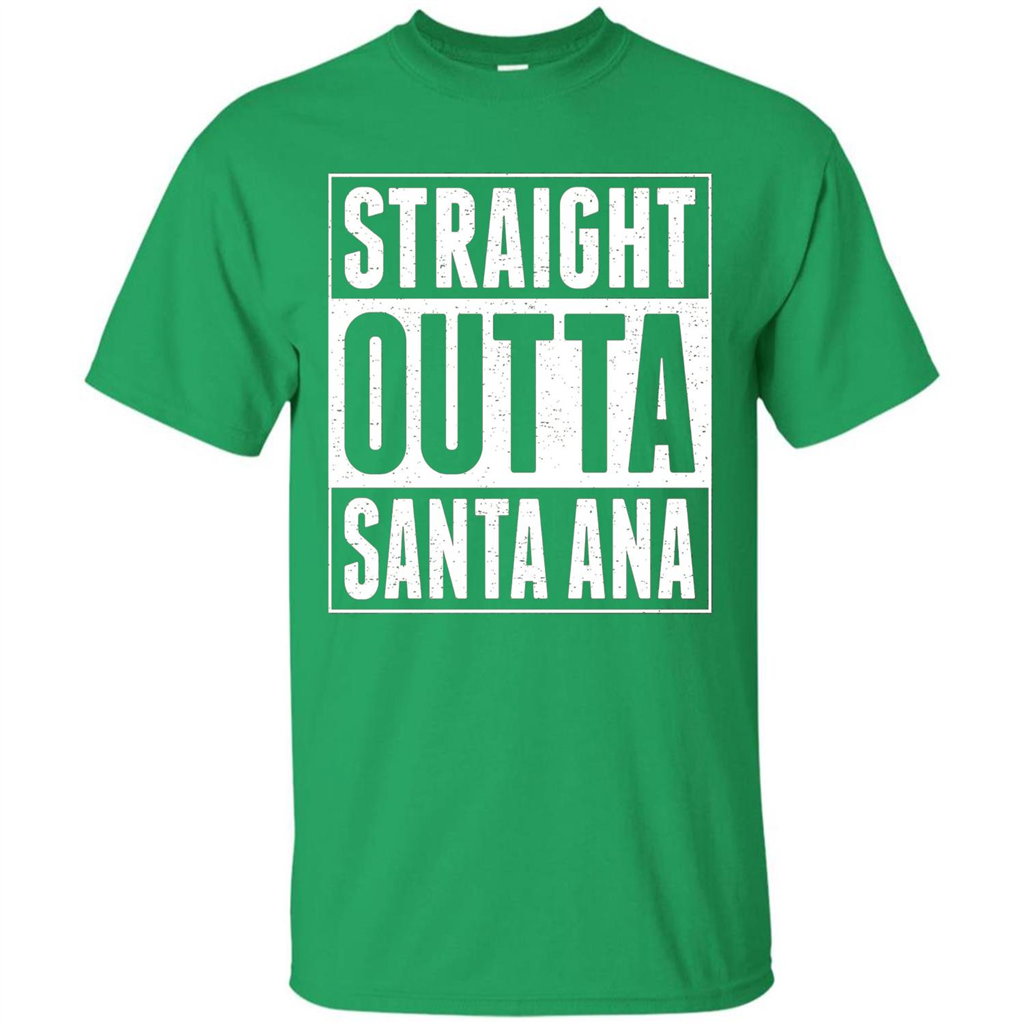 Straight Outta Santa Ana T-shirt Irish Green