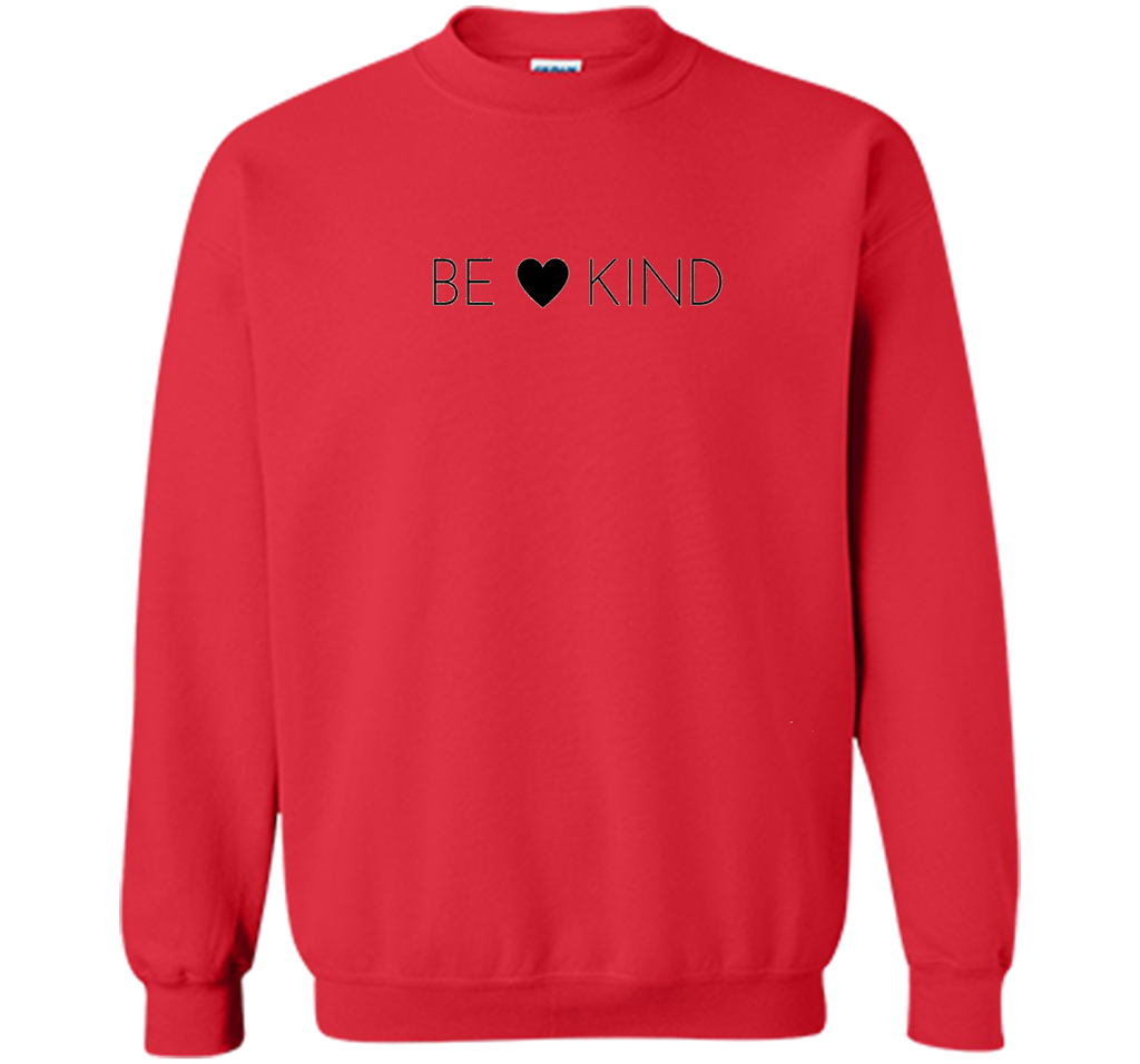 BE KIND positive message t-shirt for men, women and youth cool shirt Red