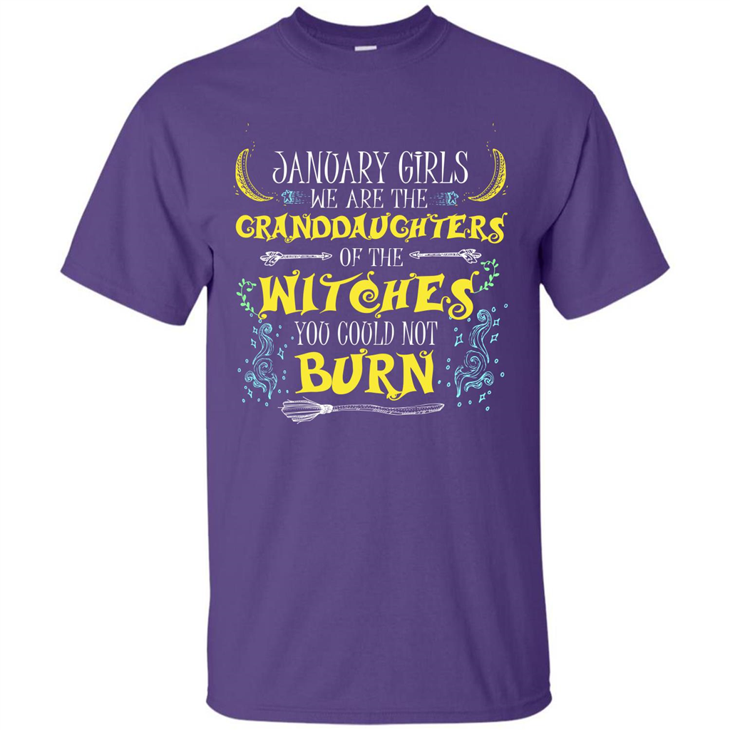 Hallween T-shirt January Girls T-shirt Purple