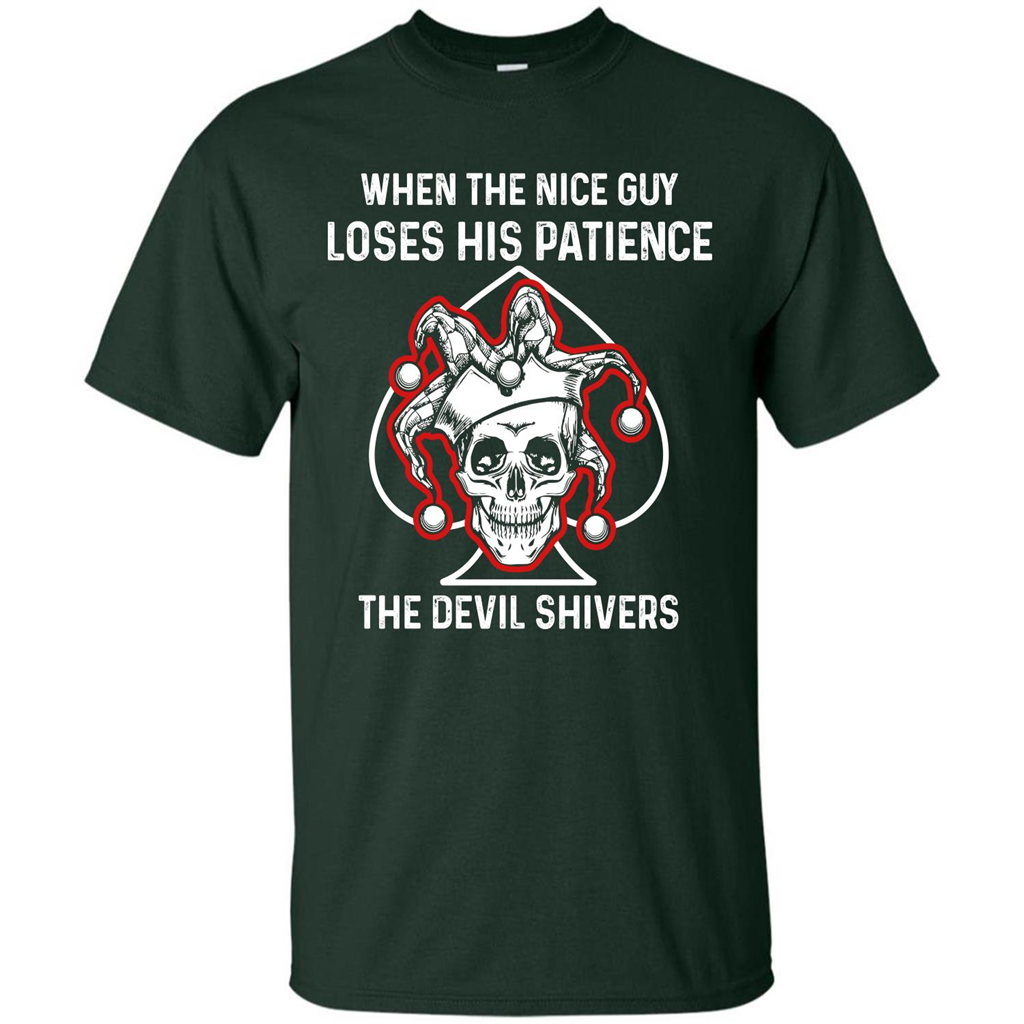 Jocker T-shirt When The Nice Guy Loses His Patience Forest Green