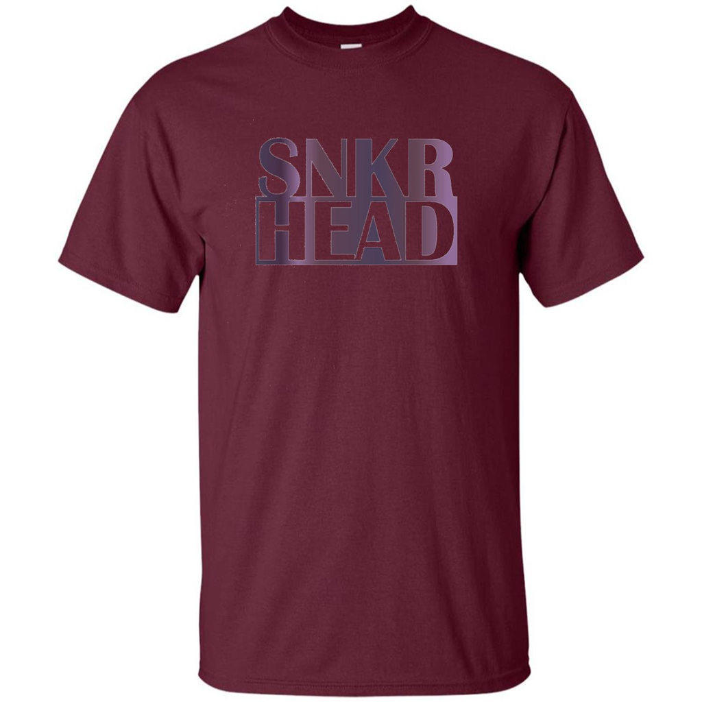 Sneaker Head Eggplant Foams T-shirt Foamposite SNKB HEAD Maroon