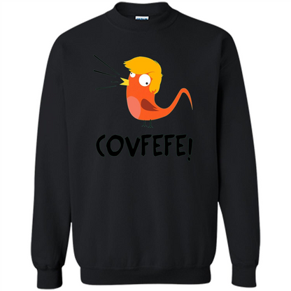 Covfefe Bird T-shirt Funny Political T-shirt Black