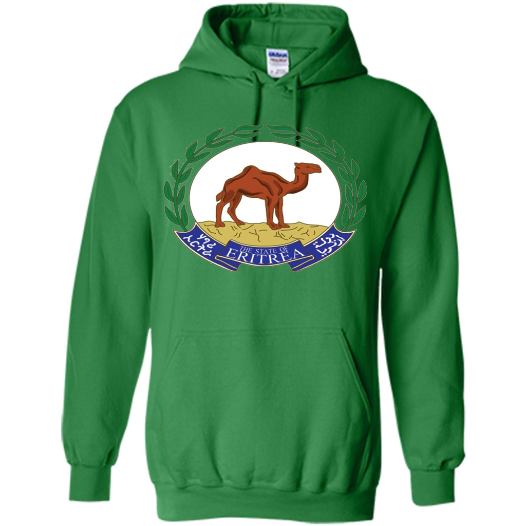 Eritrea Emblem T-shirt National Heritage Pride Irish Green