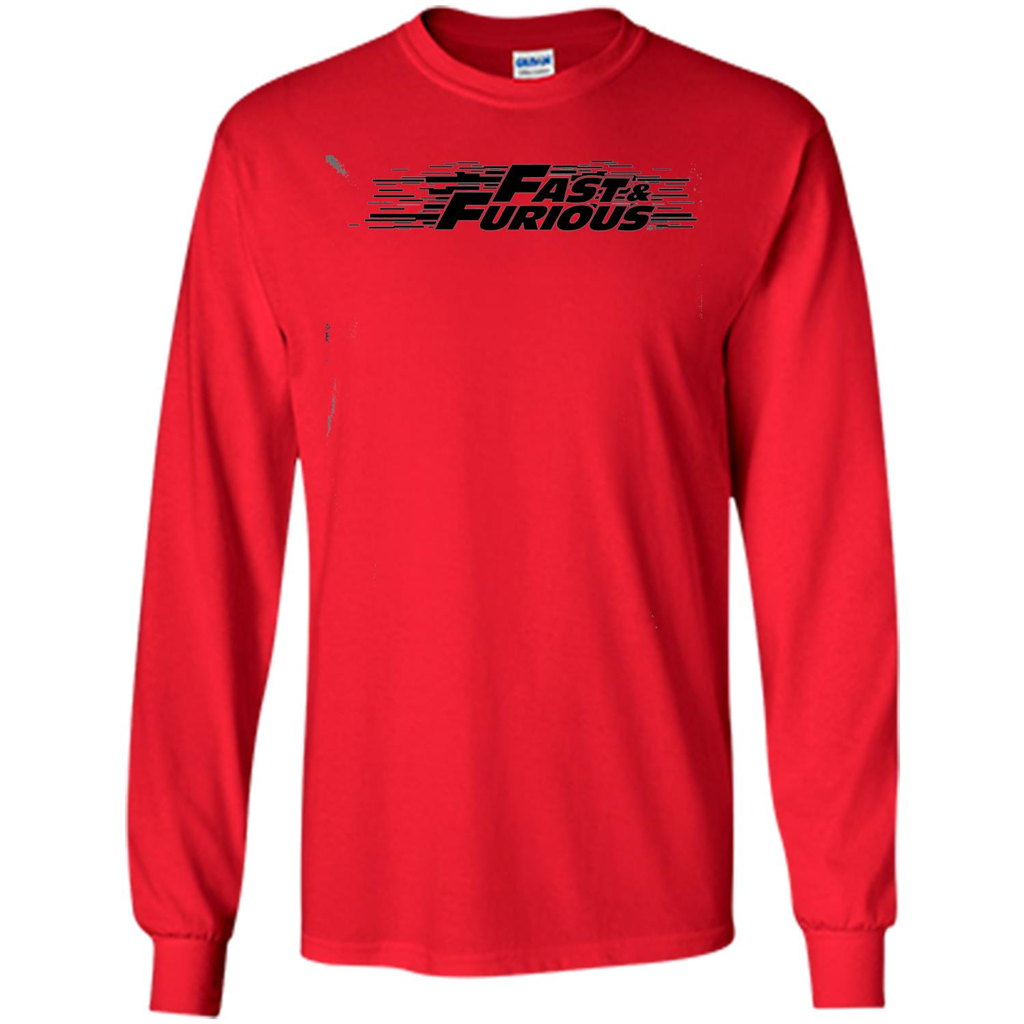 Movie T-shirt Fast And Furious Red