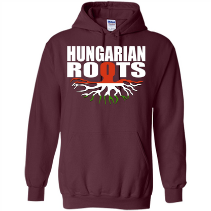 Hungarian Roots T-shirt Maroon