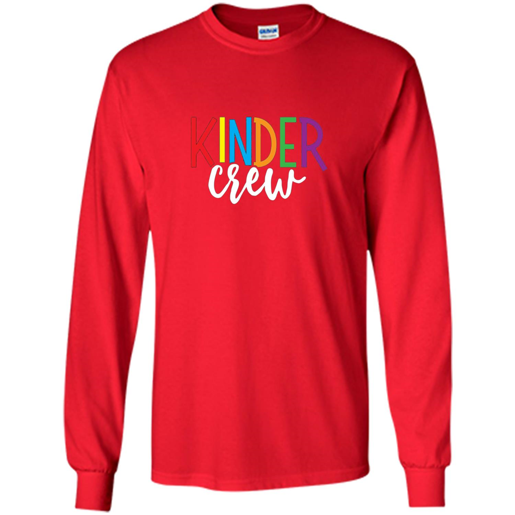 Cute Kindergarten Teacher Team T-shirt Red