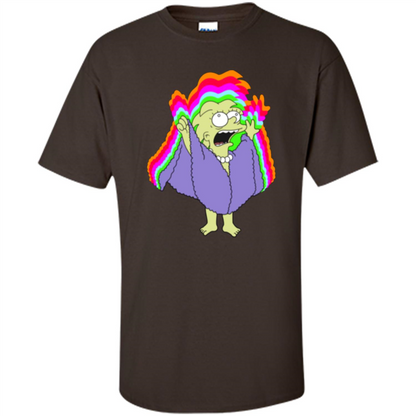 Lizard Queen T-shirt Dark Chocolate