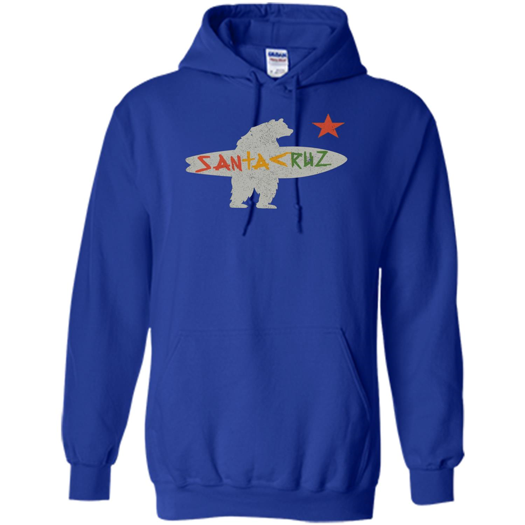 Santa Cruz Surf Bear T-Shirt Royal