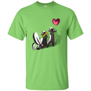 Happy Skunk Famiily T-shirt