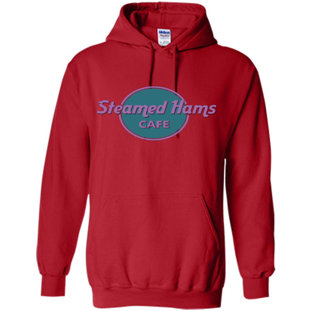 Steamed Hams Cafe T-shirt Red