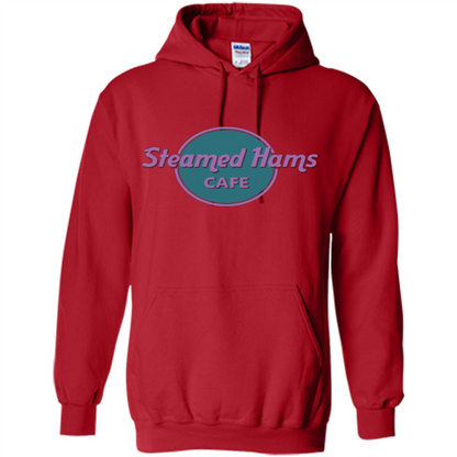 Steamed Hams Cafe T-shirt Red
