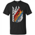 Movie T-shirt The Millennium Falcon Wears Retro Stripes T-shirt