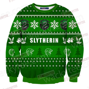 Harry Potter - Slytherin House New Version Unisex 3D Sweater