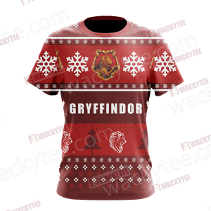 Harry Potter - Gryffindor House New Version Unisex 3D T-shirt