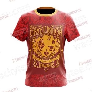 Gryffindor - The Braverest New Style Harry Potter Unisex 3D T-shirt