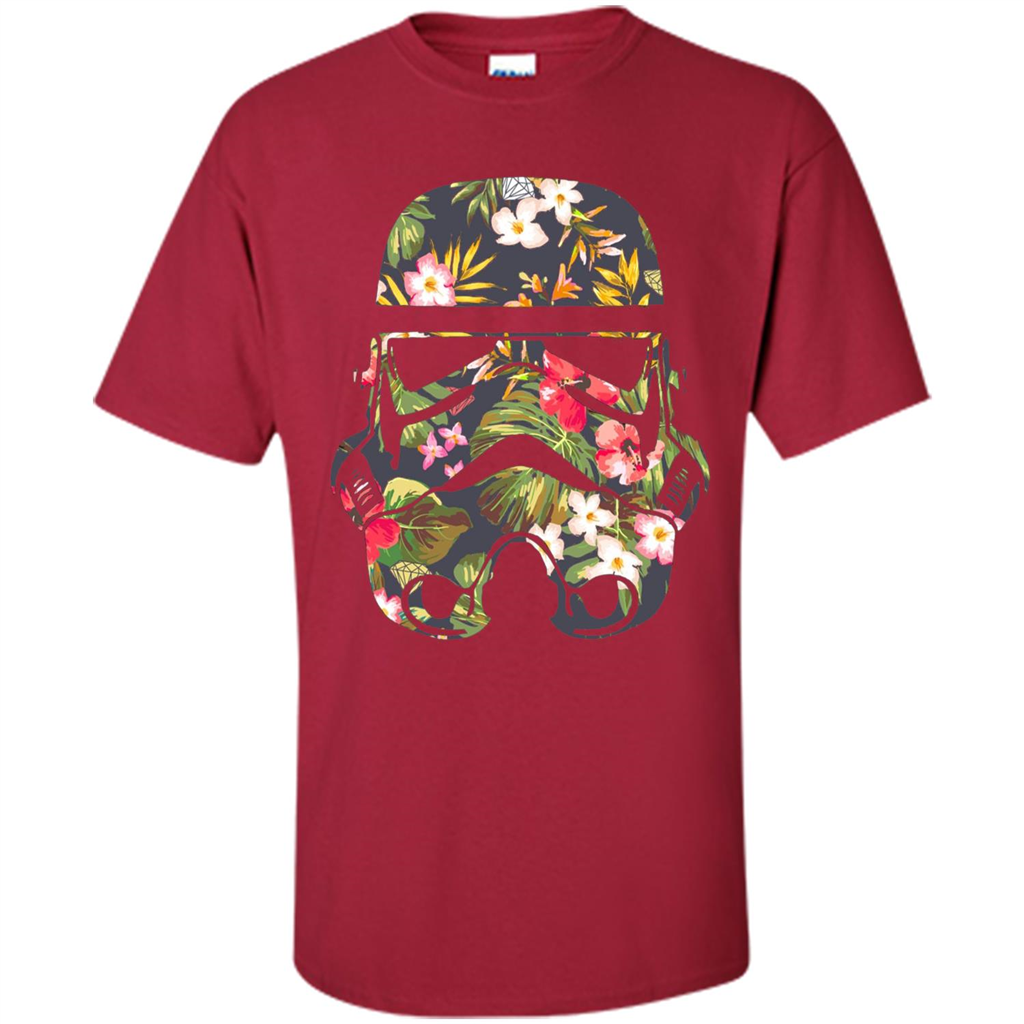 Tropical Stormtrooper Graphic T-Shirt Cardinal