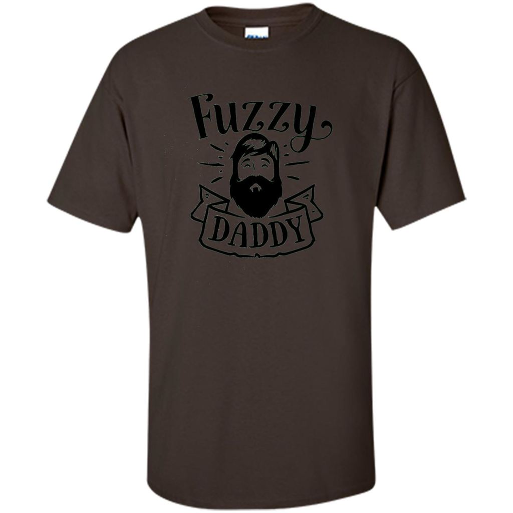 Fathers Day T-shirt Fuzzy Daddy Dark Chocolate