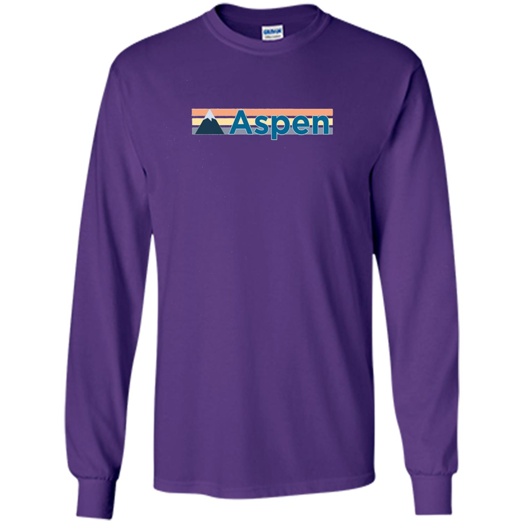 Aspen Retro Mountain T-shirt