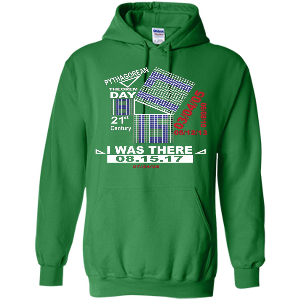 Pythagorean Theorem day T-shirt Irish Green