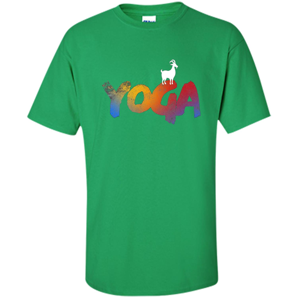 Love Goat Yoga T-shirt Yoga T-shirt Irish Green