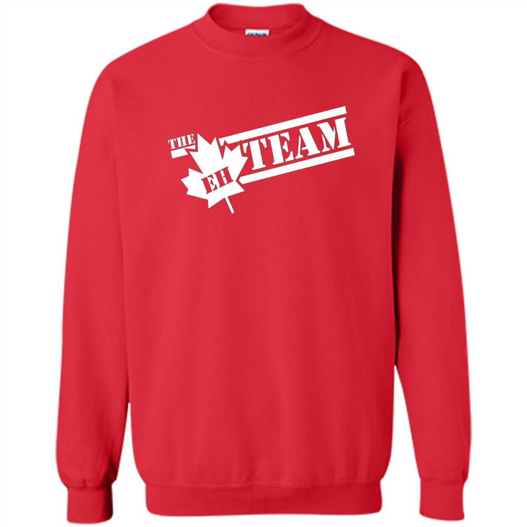 Funny The EH Team Canada T-shirt Red