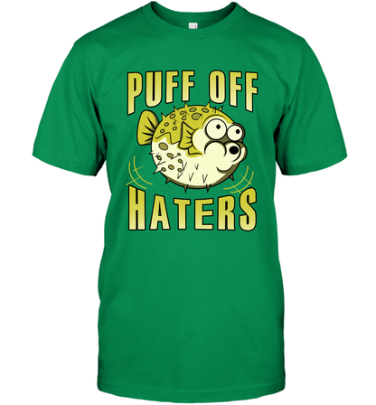 Puff Off Haters Shirt T-Shirt T-Shirt Irish Green
