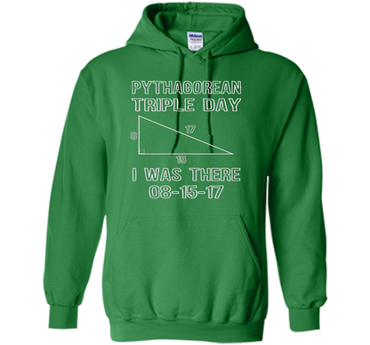 Pythagorean Triple Day 2017 8-15-17 Geeky T-shirt Irish Green