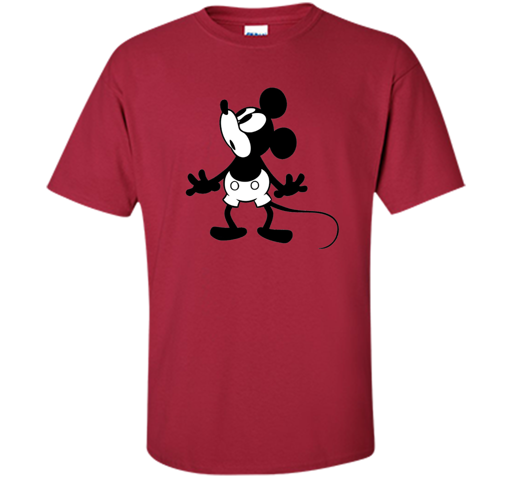 Disney Classic Mickey Mouse Graphic T-Shirt shirt Cardinal