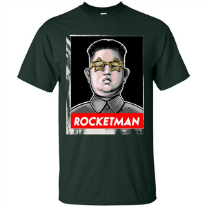 Trump Rocket Man Kim Jong Un North Korea T-shirt