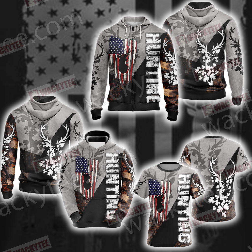 Hunting New Look Unisex 3D T-shirt
