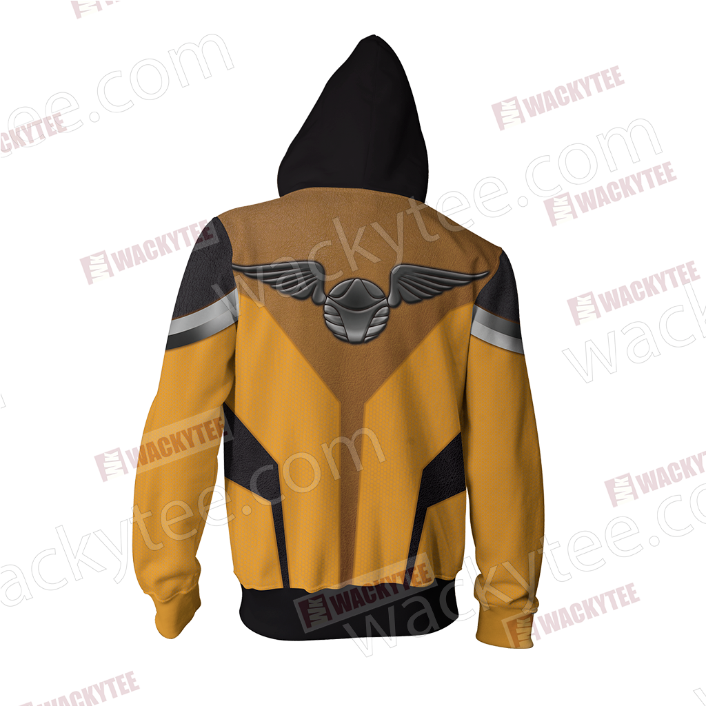 Hogwarts Castle Harry Potter - Hufflepuff Edition New Style Unisex 3D Zip Up Hoodie