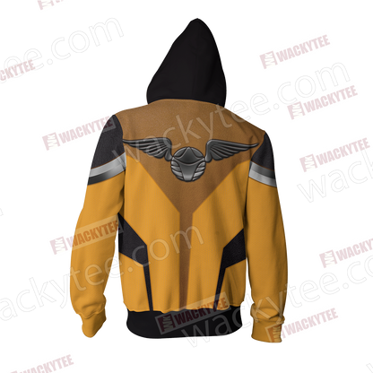 Hogwarts Castle Harry Potter - Hufflepuff Edition New Style Unisex 3D Zip Up Hoodie