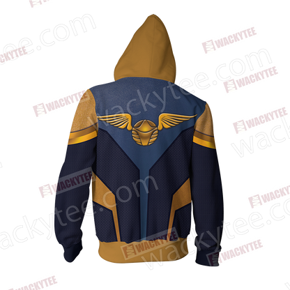 Hogwarts Castle Harry Potter - Ravenclaw Edition New Style Unisex 3D Zip Up Hoodie