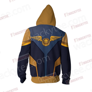 Hogwarts Castle Harry Potter - Ravenclaw Edition New Style Unisex 3D Zip Up Hoodie