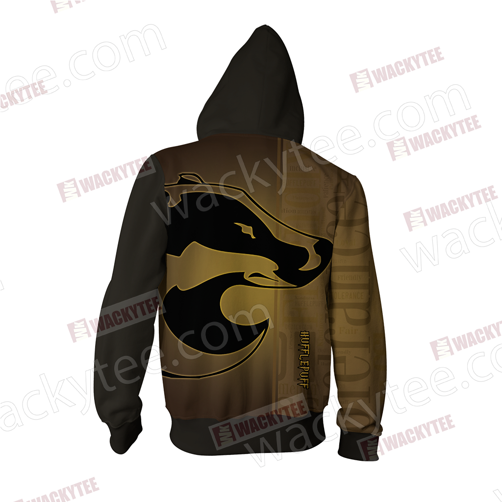 You Might Belong In Hufflepuff Harry Potter Hogwarts Zip Up Hoodie