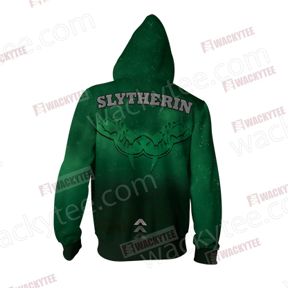 You Might Belong In Slytherin Harry Potter Zip Up Hoodie