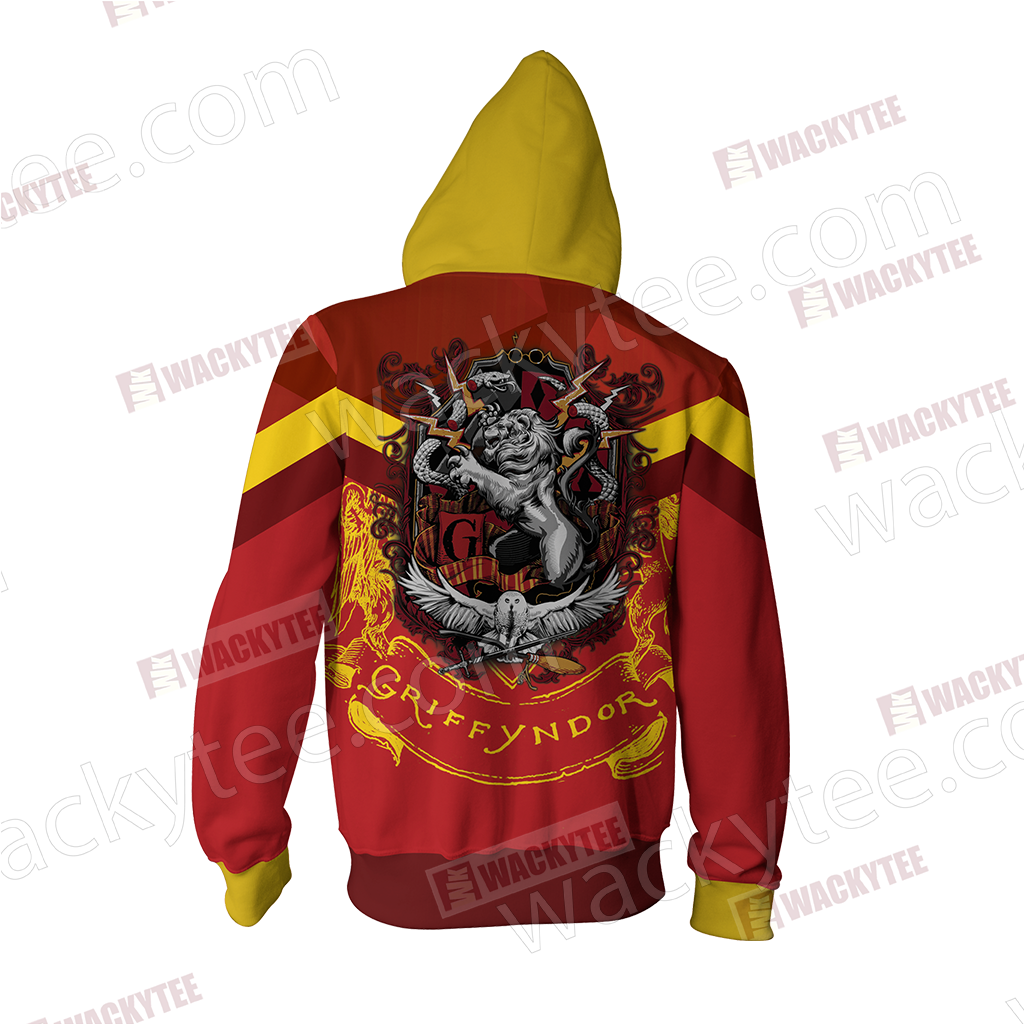 Hogwarts You Might Belong In Gryffindor Harry Potter Zip Up Hoodie