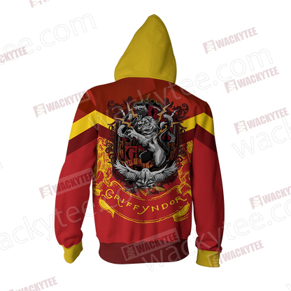 Hogwarts You Might Belong In Gryffindor Harry Potter Zip Up Hoodie