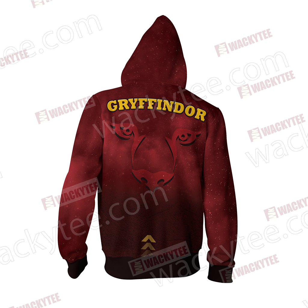 You Might Belong In Gryffindor Harry Potter Zip Up Hoodie
