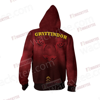 You Might Belong In Gryffindor Harry Potter Zip Up Hoodie