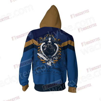 Hogwarts You Might Belong In Ravenclaw Harry Potter Zip Up Hoodie