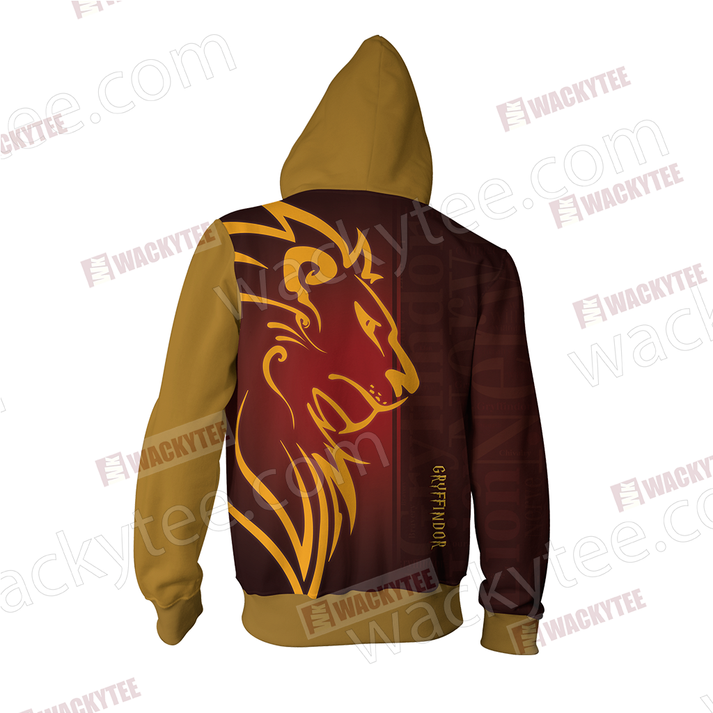 You Might Belong In Gryffindor Harry Potter Hogwarts Zip Up Hoodie