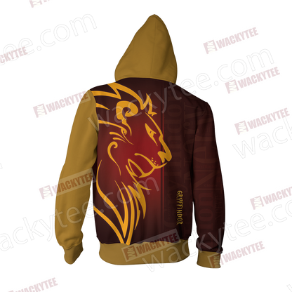 You Might Belong In Gryffindor Harry Potter Hogwarts Zip Up Hoodie
