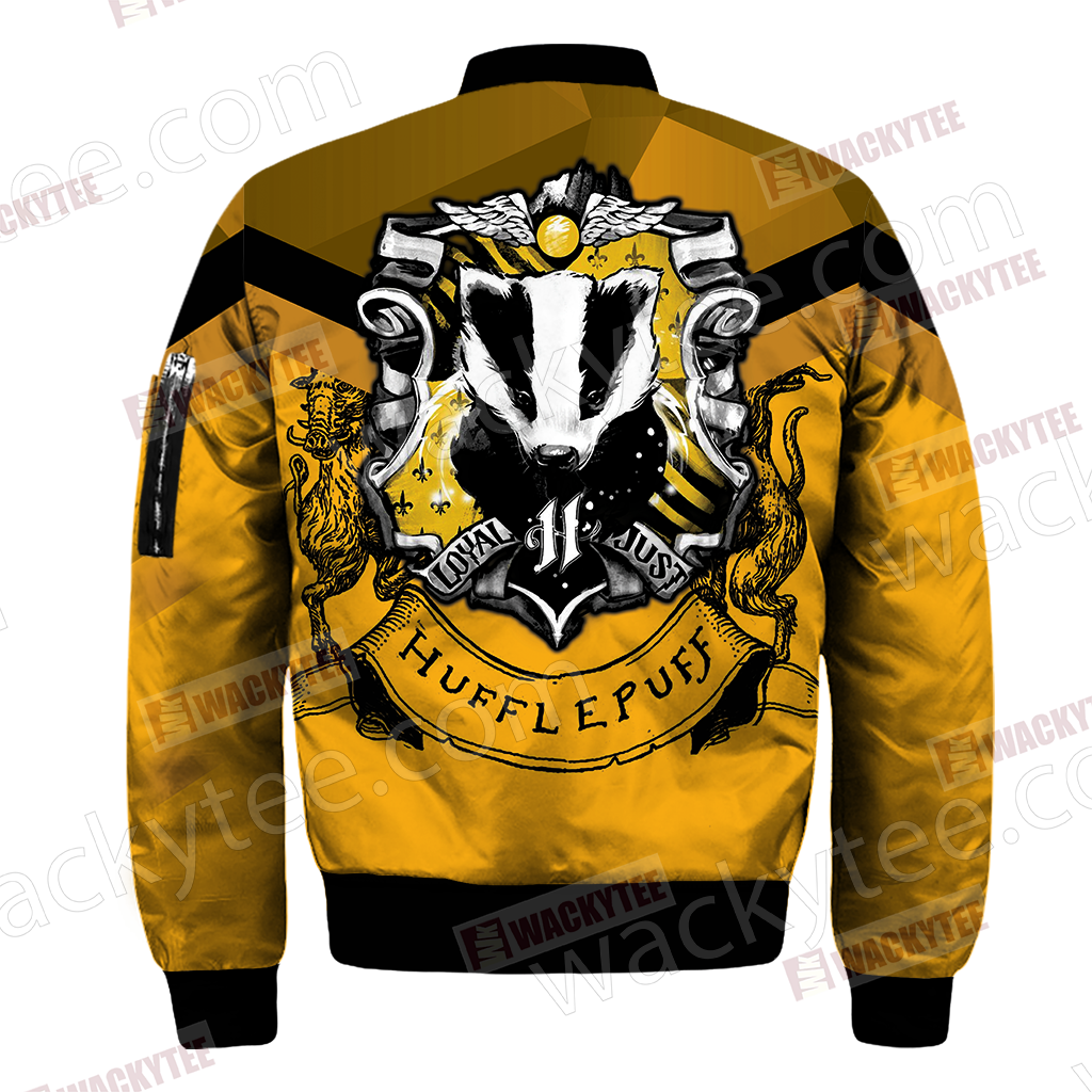 Hogwarts You Might Belong In Hufflepuff Harry Potter Bomber Jacket