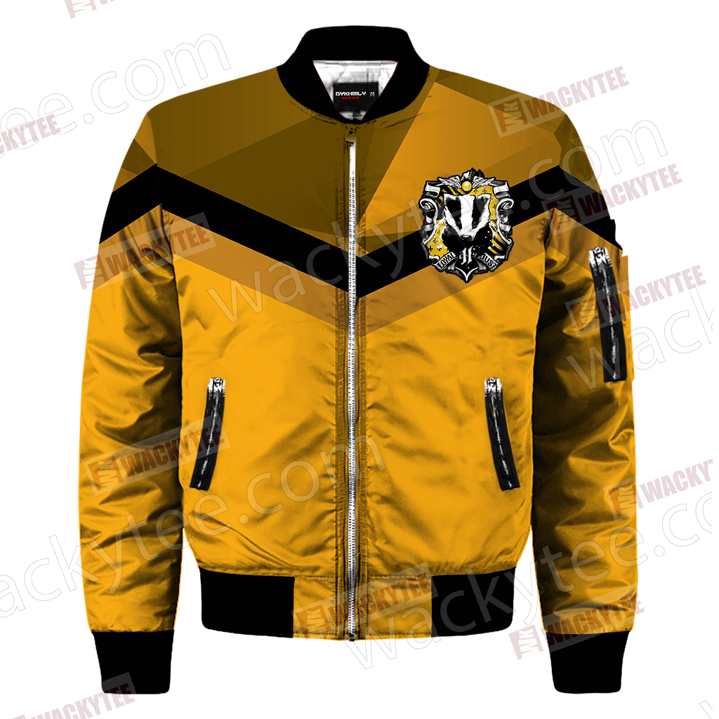 Hogwarts You Might Belong In Hufflepuff Harry Potter Bomber Jacket