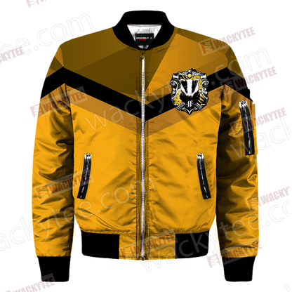 Hogwarts You Might Belong In Hufflepuff Harry Potter Bomber Jacket