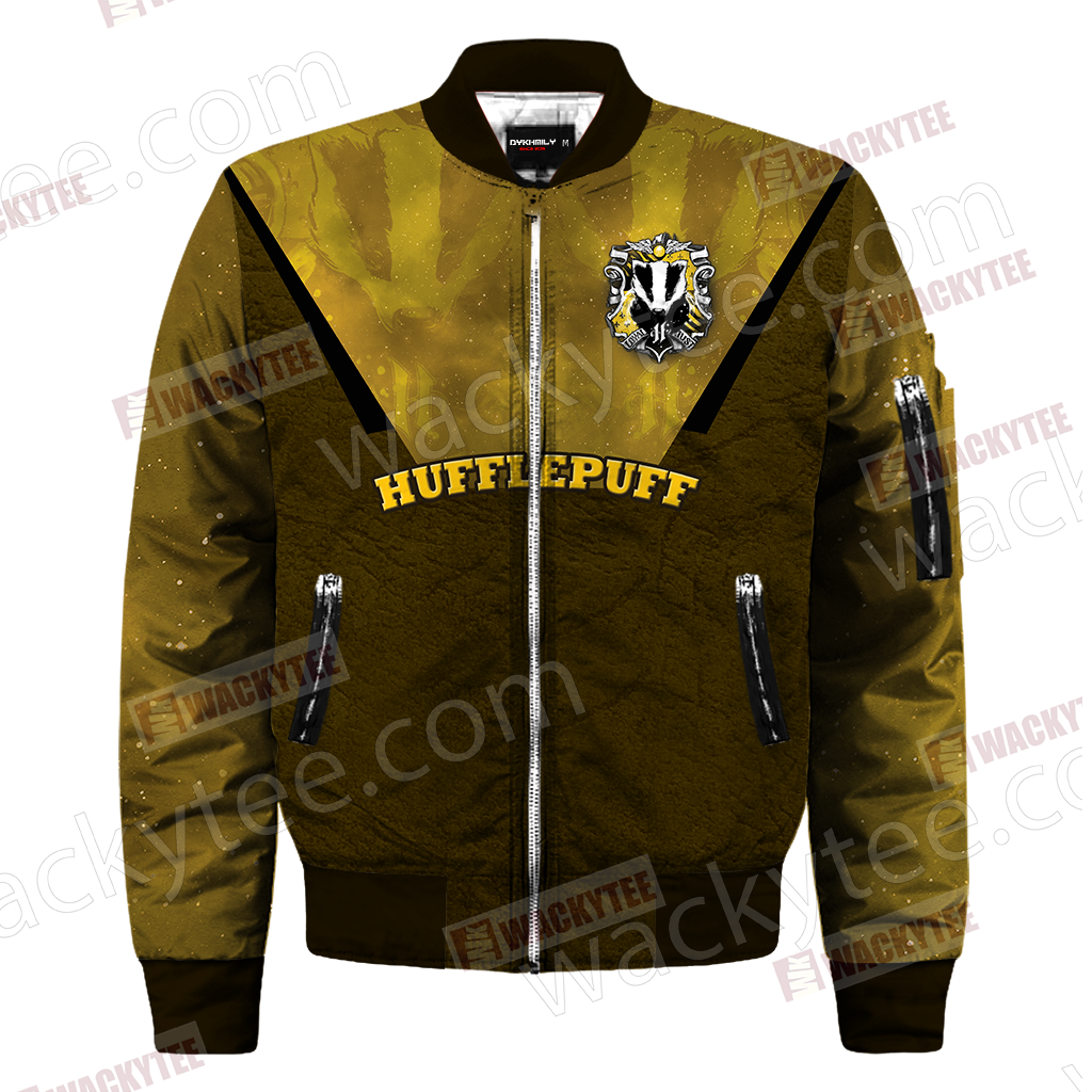 You Might Belong In Hufflepuff Harry Potter Bomber Jacket