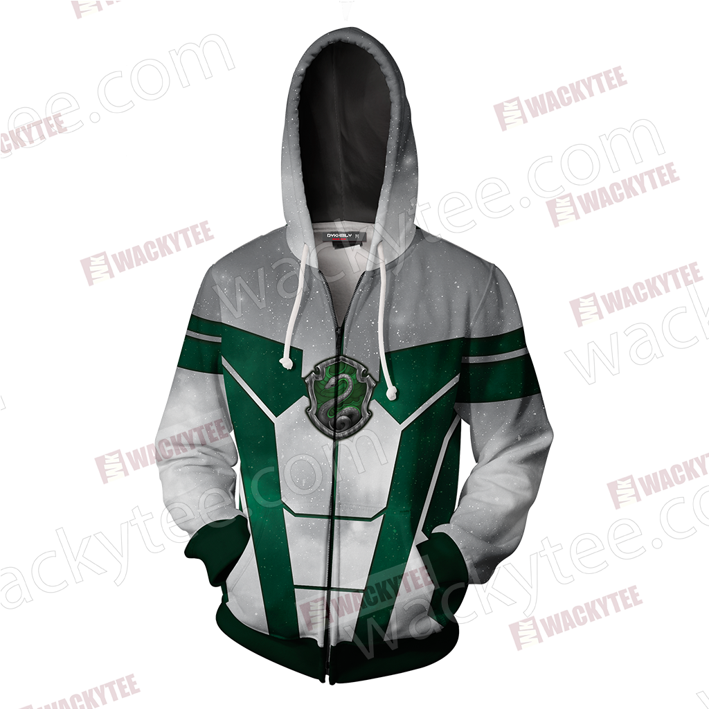 You Might Belong In Slytherin Harry Potter Hogwarts New Version Zip Up Hoodie